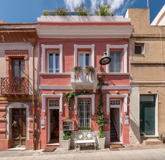 Charming House Con Doccia Sensoriale E Cortile Interno - Centro Storico Cagliari Exterior foto